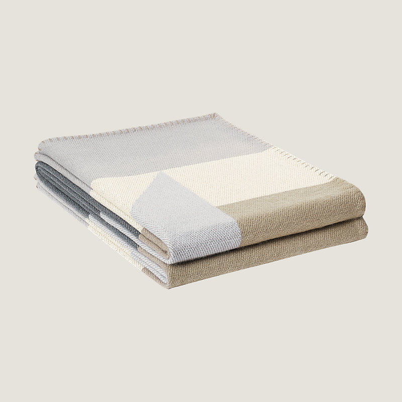 HERMES-PARIS Hロゴブランケット HERMES-PARIS Hロゴブランケット HERMES-PARIS Hロゴブランケット